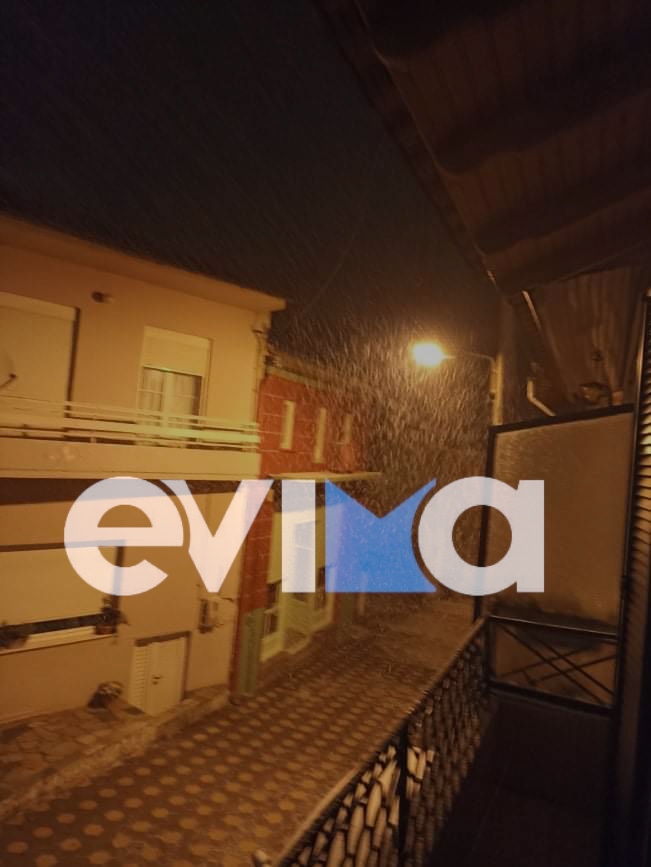 Τσαπουρνιώτης στο evima.gr: Έχουμε έντονη χιονόπτωση στην Αγία Άννα – Όλη τη νύχτα θα είμαστε σε επιφυλακή