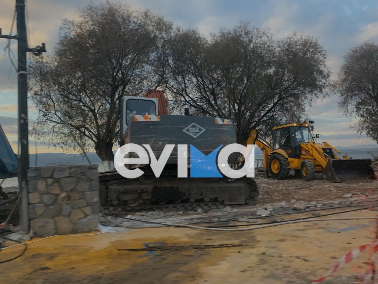 Ρεπορτάζ evima.gr: Πότε παραδίδεται στους καταστηματάρχες ο παραλιακός δρόμος στην Αμάρυνθο (pics)