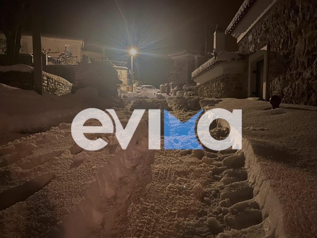 Κακοκαιρία «Ελπίδα»: Αποκαταστάθηκε η ηλεκτροδότηση στο μεγαλύτερο μέρος της Εύβοιας