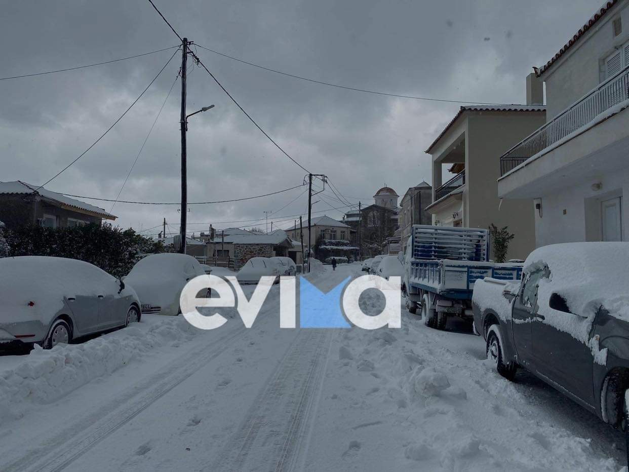 Μαρουσάκης στο evima.gr: «Ισχυρές χιονοπτώσεις στην Εύβοια τις επόμενες ώρες»