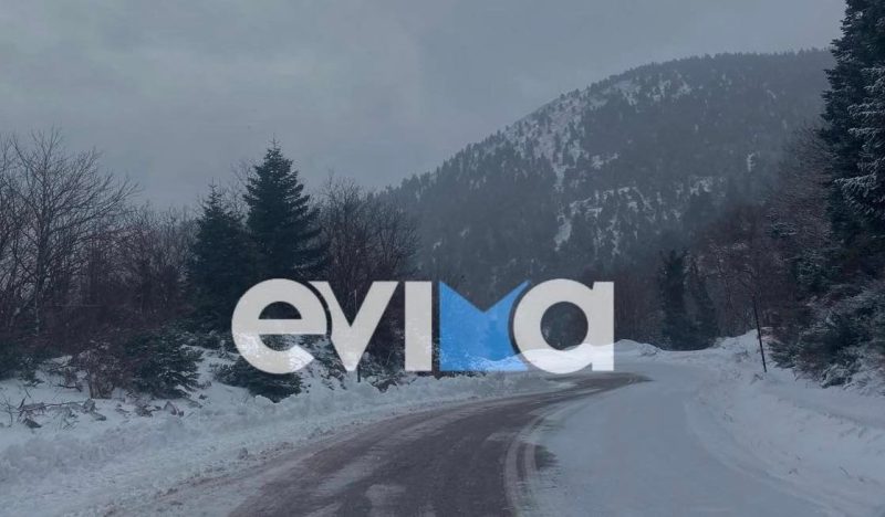 Εύβοια: Ο Χειμώνας δεν τελείωσε- Πότε θα ρίξει πάλι χιόνια