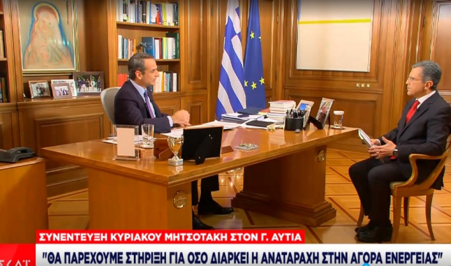 Κυριάκος Μητσοτάκης: Η συνέντευξη του Πρωθυπουργού στον ΣΚΑΪ