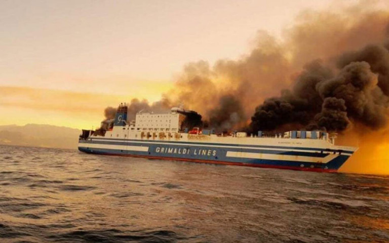 Βρέθηκε ζωντανός επιβάτης στην πρύμνη του Euroferry Olympia