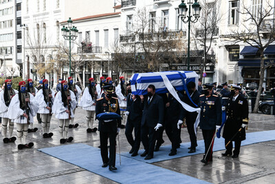 Χρήστος Σαρτζετάκης: Το τελευταίο αντίο στον πρώην Πρόεδρο της Δημοκρατίας