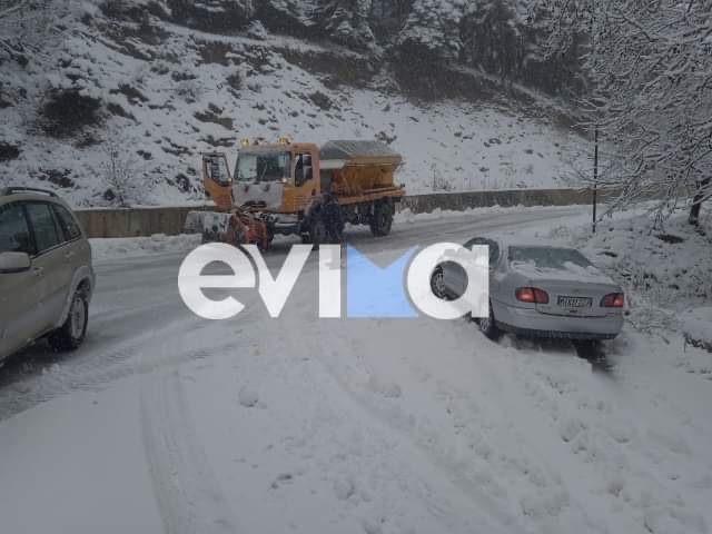 Καλλιάνος: Η χιονο-καταιγίδα «κλείδωσε»- Προβλέψεις του μετεωρολόγου για την κακοκαιρία στην Εύβοια