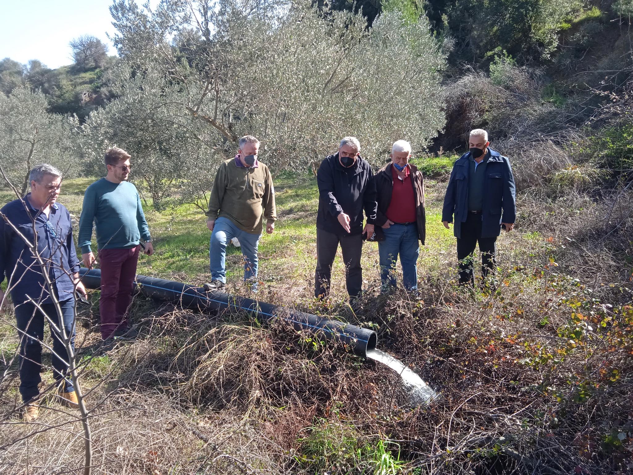 Έτοιμο το έργο του δικτύου ύδρευσης στις Κοινότητες Ψαχνών και Καστέλλας