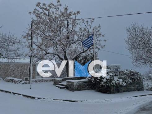 Καιρός: Έρχεται ψυχρή μάζα με βροχές και χιόνια στην Εύβοια