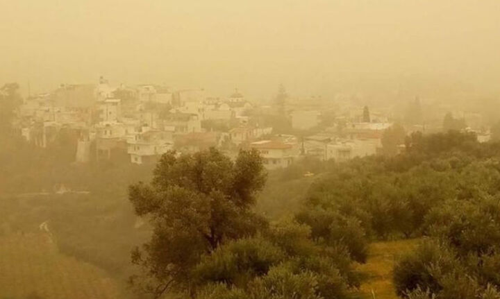 Καιρός: Με συννεφιά, σκόνη και υψηλές θερμοκρασίες σήμερα Τετάρτη