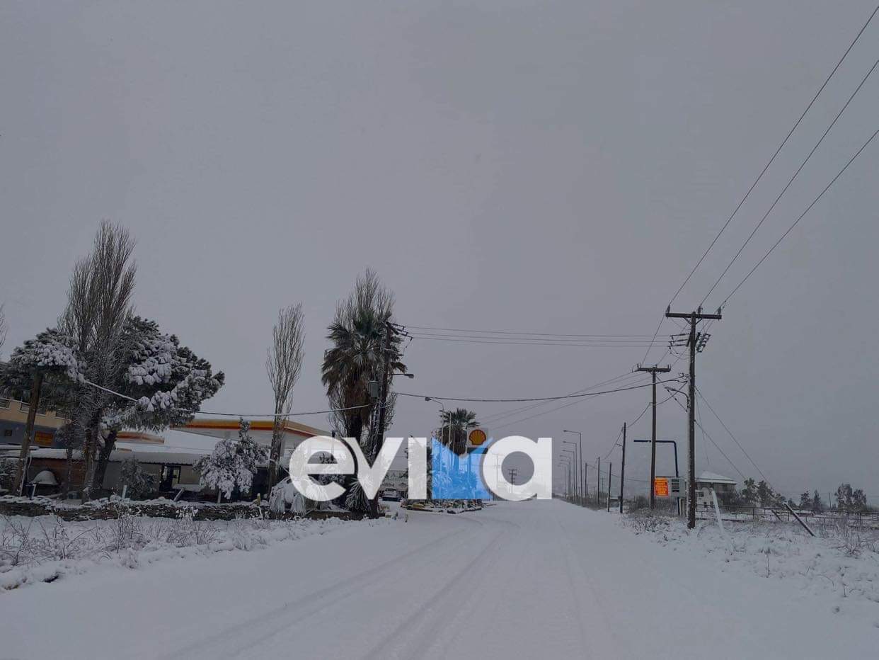 Έκτακτο δελτίο επικίνδυνων καιρικών φαινομένων – Χιόνια στην Εύβοια φέρνει η κακοκαιρία «Φίλιππος»