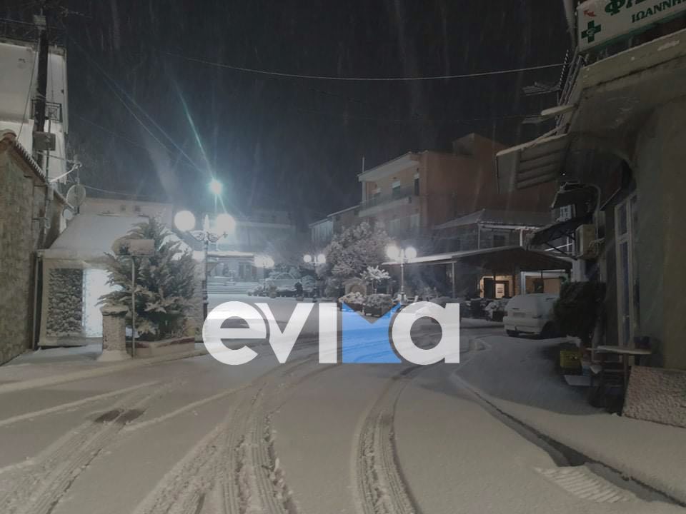 Προειδοποίηση Αρναούτογλου: Μπόρες χιονιού «κυκλώνουν» την Εύβοια- Πότε ξεκινούν οι χιονοπτώσεις