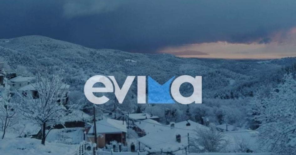 Λευκή Πρωτοχρονιά προ των πυλών – Χιόνια στην Εύβοια – Ο καιρός σήμερα 30/12