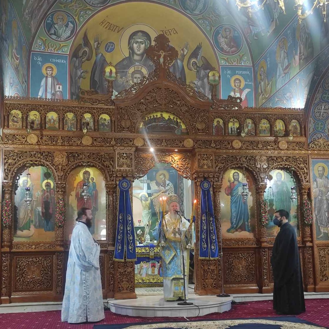 Ο εορτασμός του Ευαγγελισμού της Θεοτόκου και της Εθνικής Παλιγγενεσίας στην Ιερά Μητρόπολη Χαλκίδας