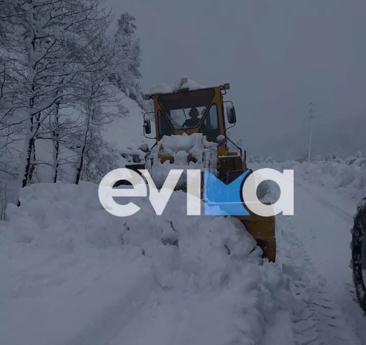 Κακοκαιρία «Φίλιππος» – Κελαϊδίτης στο evima.gr: Νέο σφοδρό κύμα χιονιά αύριο στην Εύβοια
