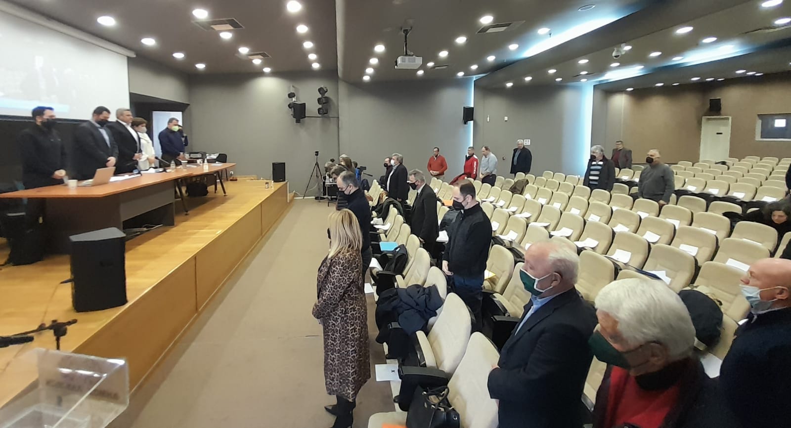 Ενός λεπτού σιγή στη μνήμη των θυμάτων της Ρωσικής εισβολής στην Ουκρανία στο περιφερειακό συμβούλιο Στερεάς Ελλάδας