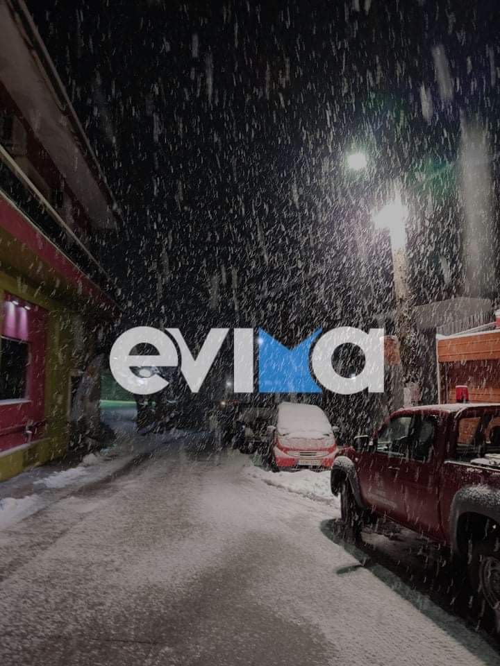 Αρναούτογλου για Εύβοια: Ραγδαία επιδείνωση του καιρού με χιονομπόρες στο Νομό