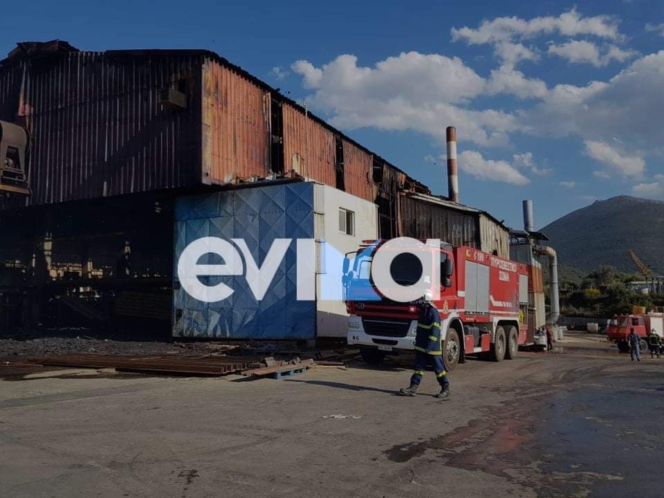 Ρεπορτάζ evima.gr: Τεράστια καταστροφή στο Αλιβέρι – Ποια είναι η επόμενη ημέρα στο εργοστάσιο