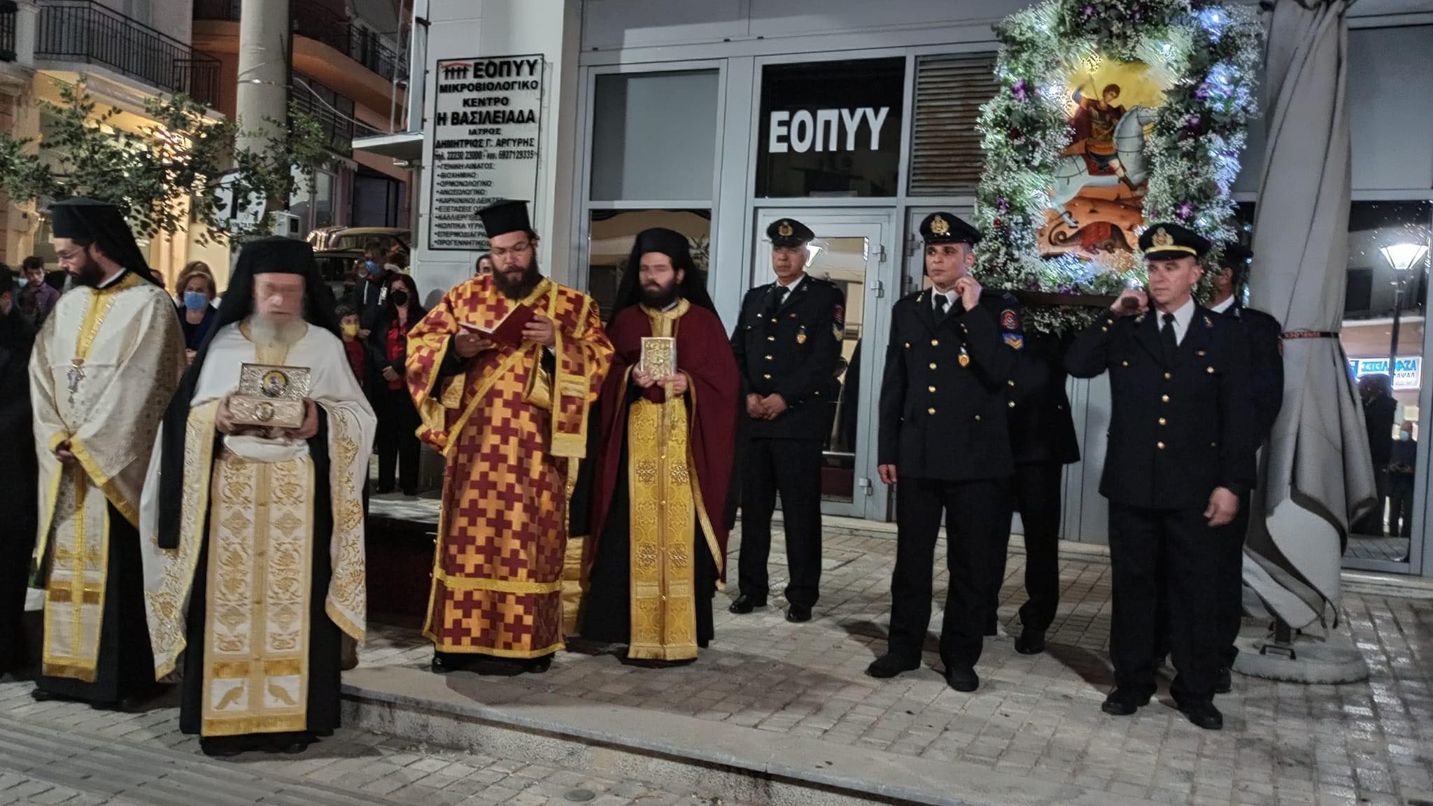 Εύβοια: Γιορτάζει ο πολιούχος Άγιος Γεώργιος Αλιβερίου (pics)