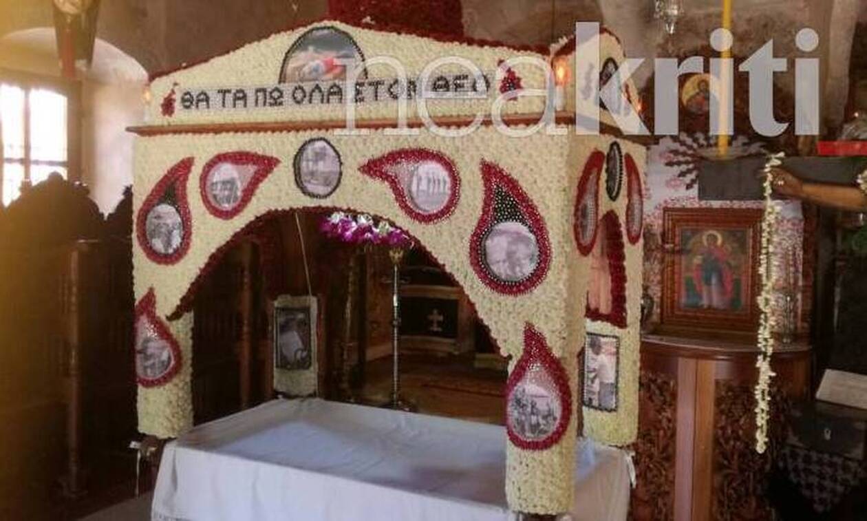 Στόλισαν τον επιτάφιο με εικόνες από τα τρία νεκρά παιδιά στην Πάτρα