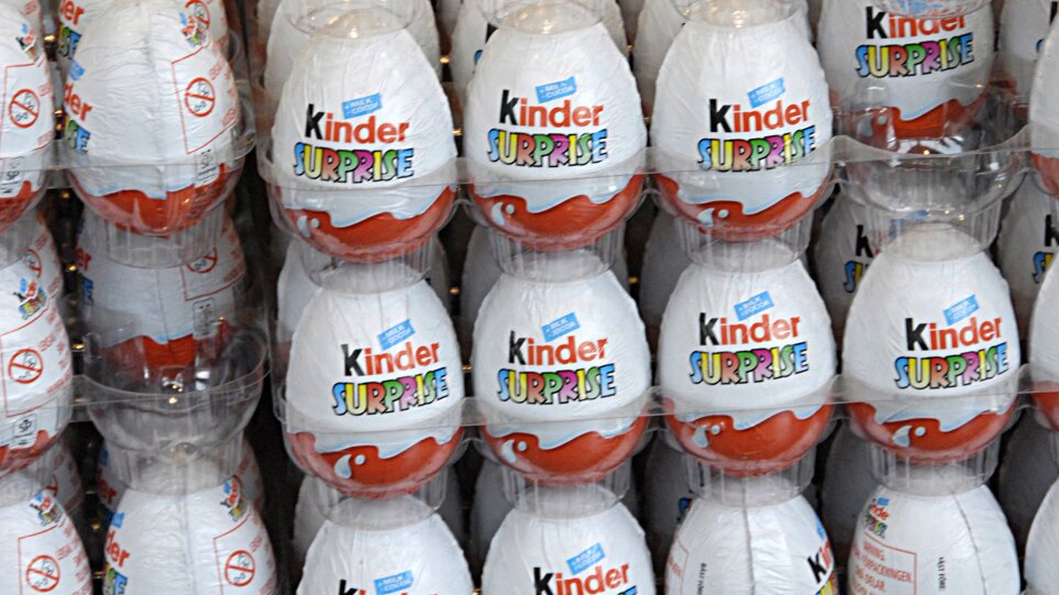 Kinder: Τι συμβαίνει με τα σοκολατένια αυγά – Γιατί ανακοίνωσε την ανάκλησή τους ο ΕΦΕΤ