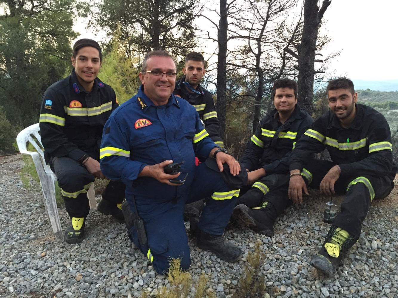 Εκπαίδευση των εθελοντών στα Ψαχνά από το Ελληνικό Ινστιτούτο Πυρασφαλείας «ΠΥΡΟΓΝΩΣΗ»