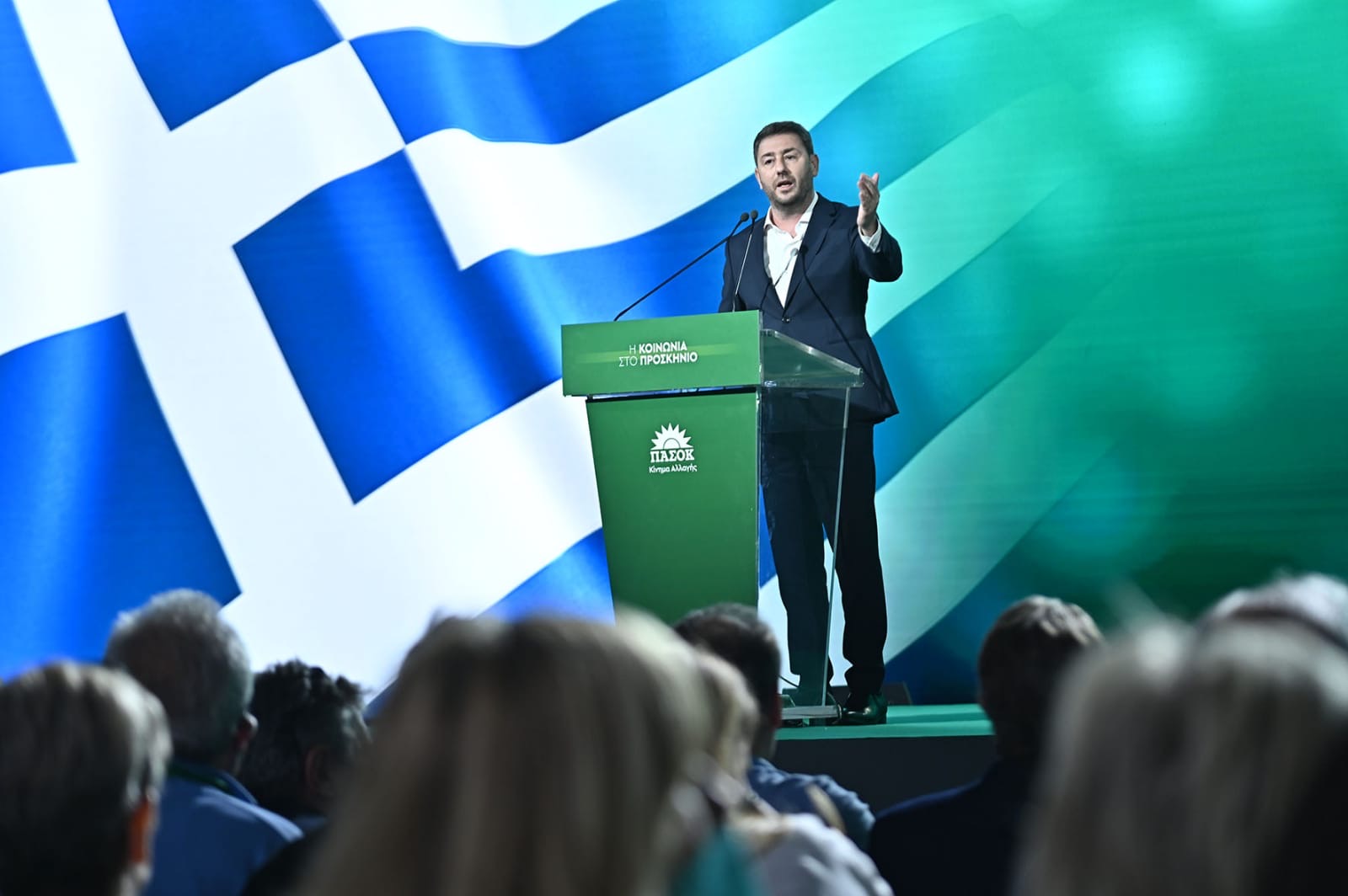 Nίκος Ανδρουλάκης: «Η προσπάθειά μας δεν κοιτάζει το ταβάνι των δημοσκοπήσεων»