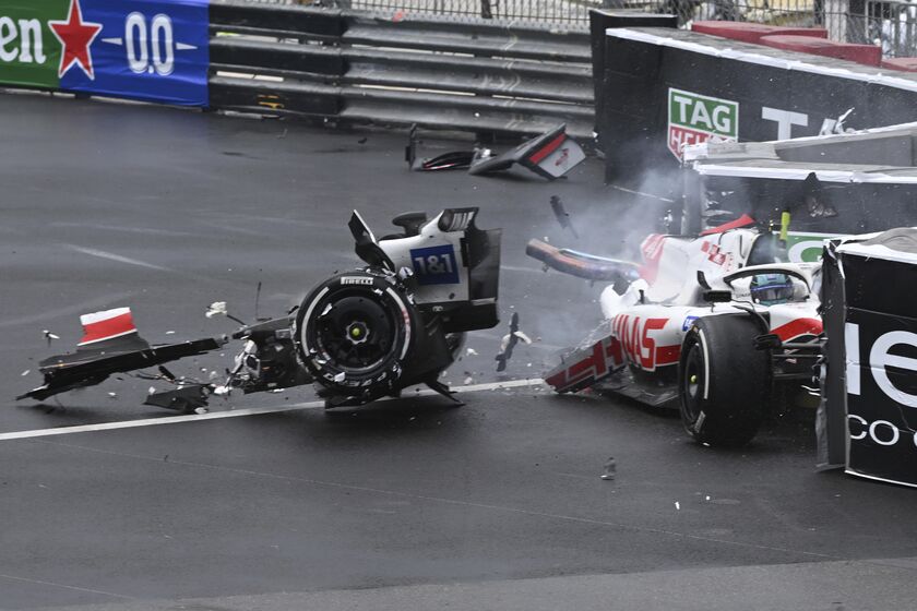 F1: Τρομακτικό ατύχημα του Μικ Σουμάχερ στο Μονακό (pics)