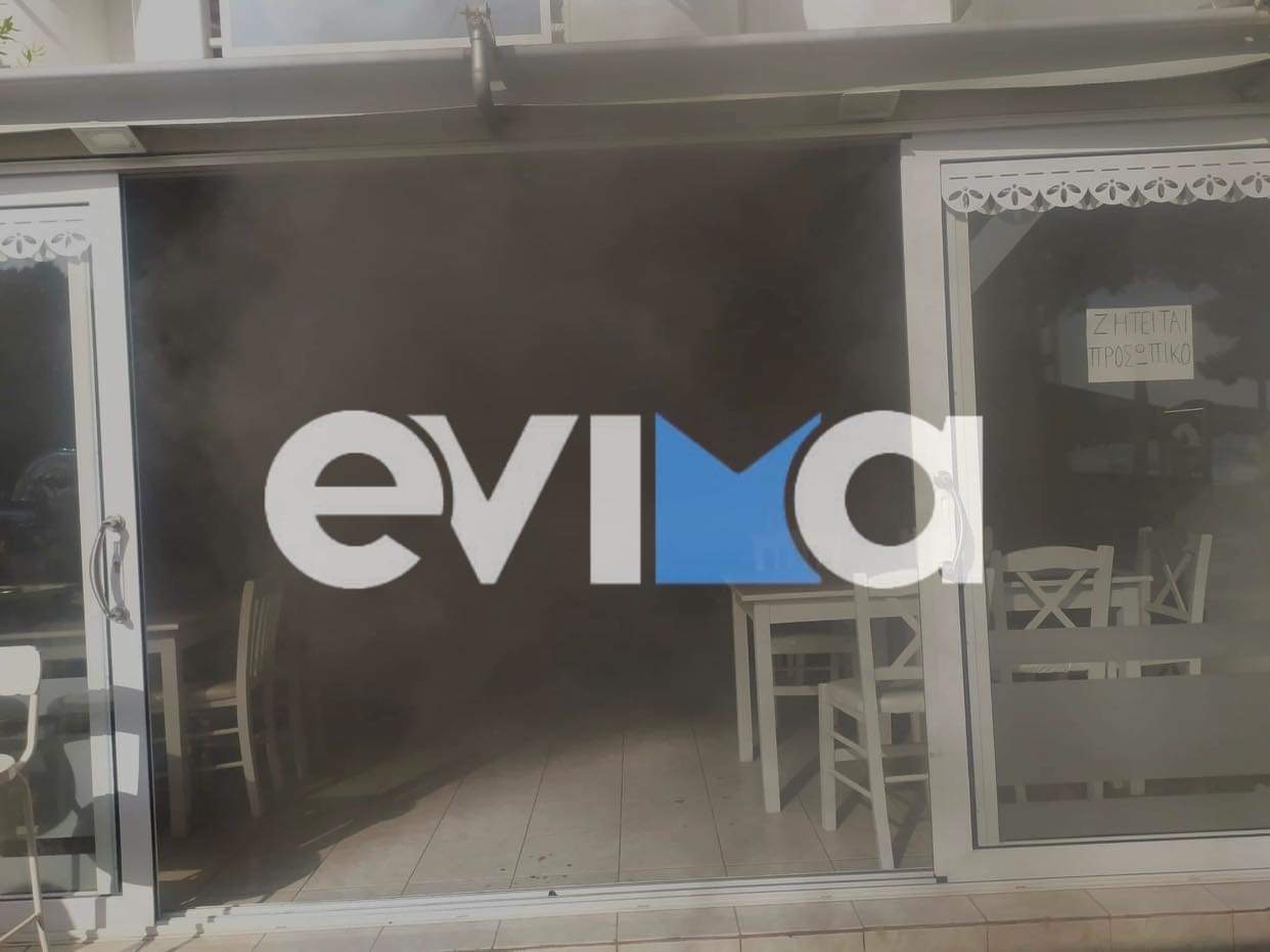 Εύβοια: Φωτιά σε ουζερί στη Νέα Αρτάκη – Πως προκλήθηκε (pics)