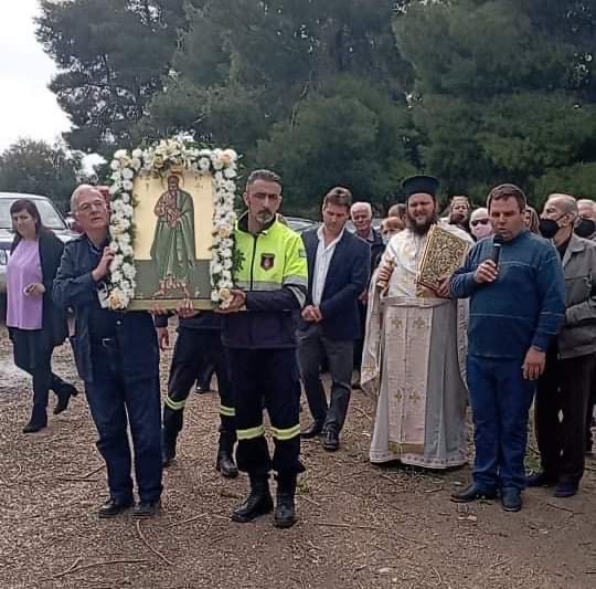 Ερέτρια: Παρουσία του αντιδήμαρχου η γιορτή του Αγίου Ιωάννου του Θεολόγου (pics)