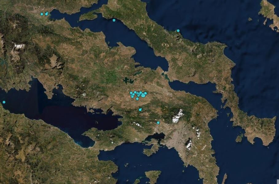 Σεισμός 3,5 Ρίχτερ ανατολικά της Θήβας αισθητός και στην Εύβοια