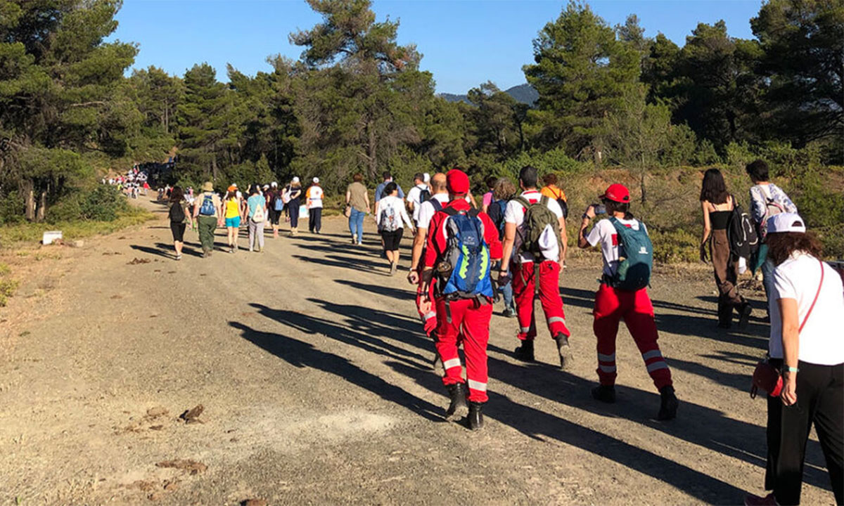 Άγιος Ιωάννης Ρώσσος Εύβοια: Σήμερα η 7η Προσκυνηματική Διαδρομή