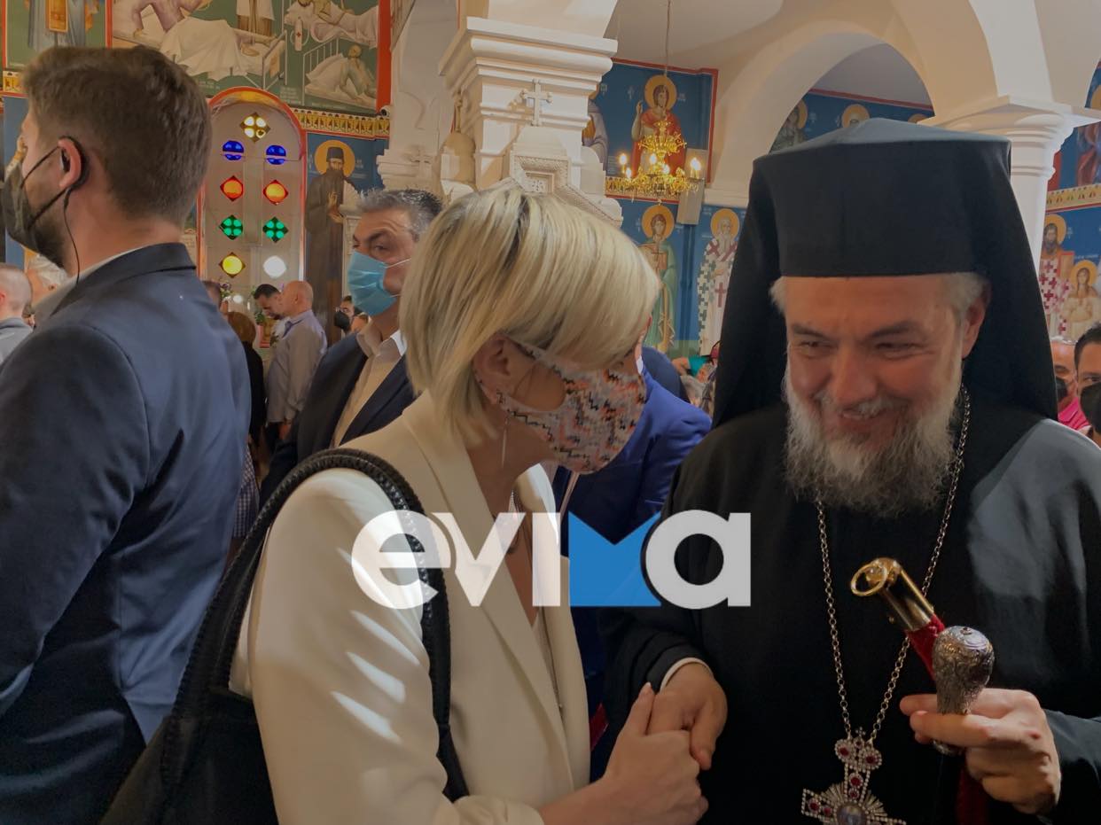 Στις εκδηλώσεις προς τιμήν του Οσίου Ιωάννη Ρώσου η Σοφία Νικολάου