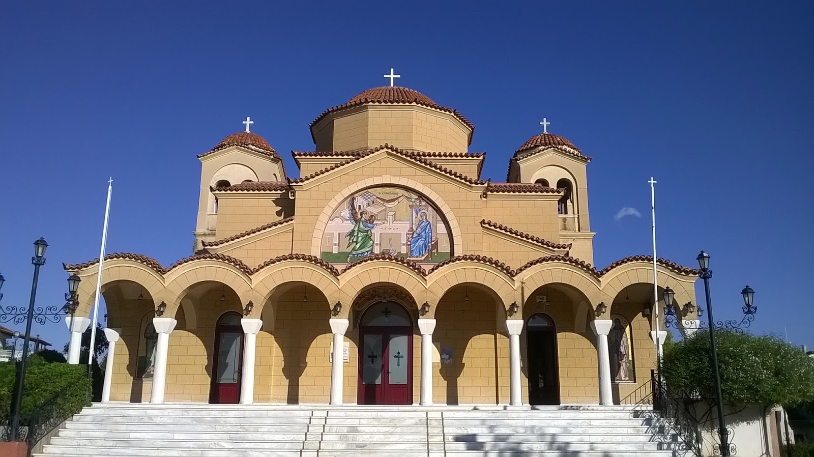Κάνηθος: Προσκύνημα στην Τήνο από τον ιερό ναό Ευαγγελισμού της Θεοτόκου