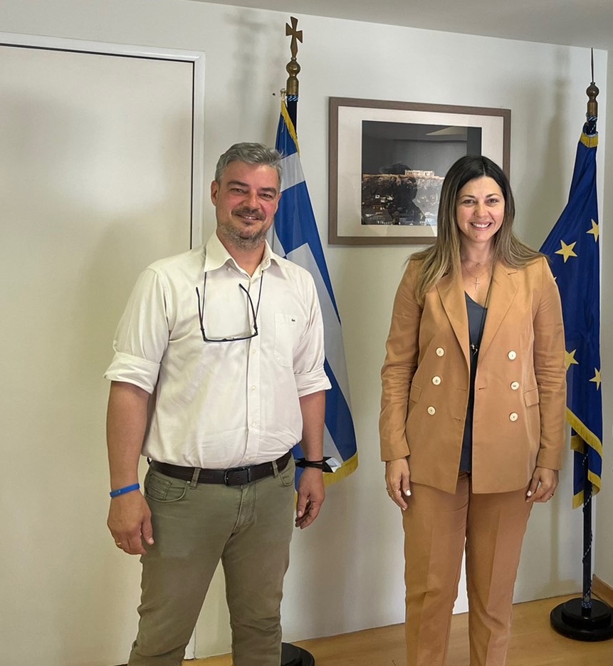 Στη Ζαχαράκη ο πρόεδρος της Evia Island Regatta 2022