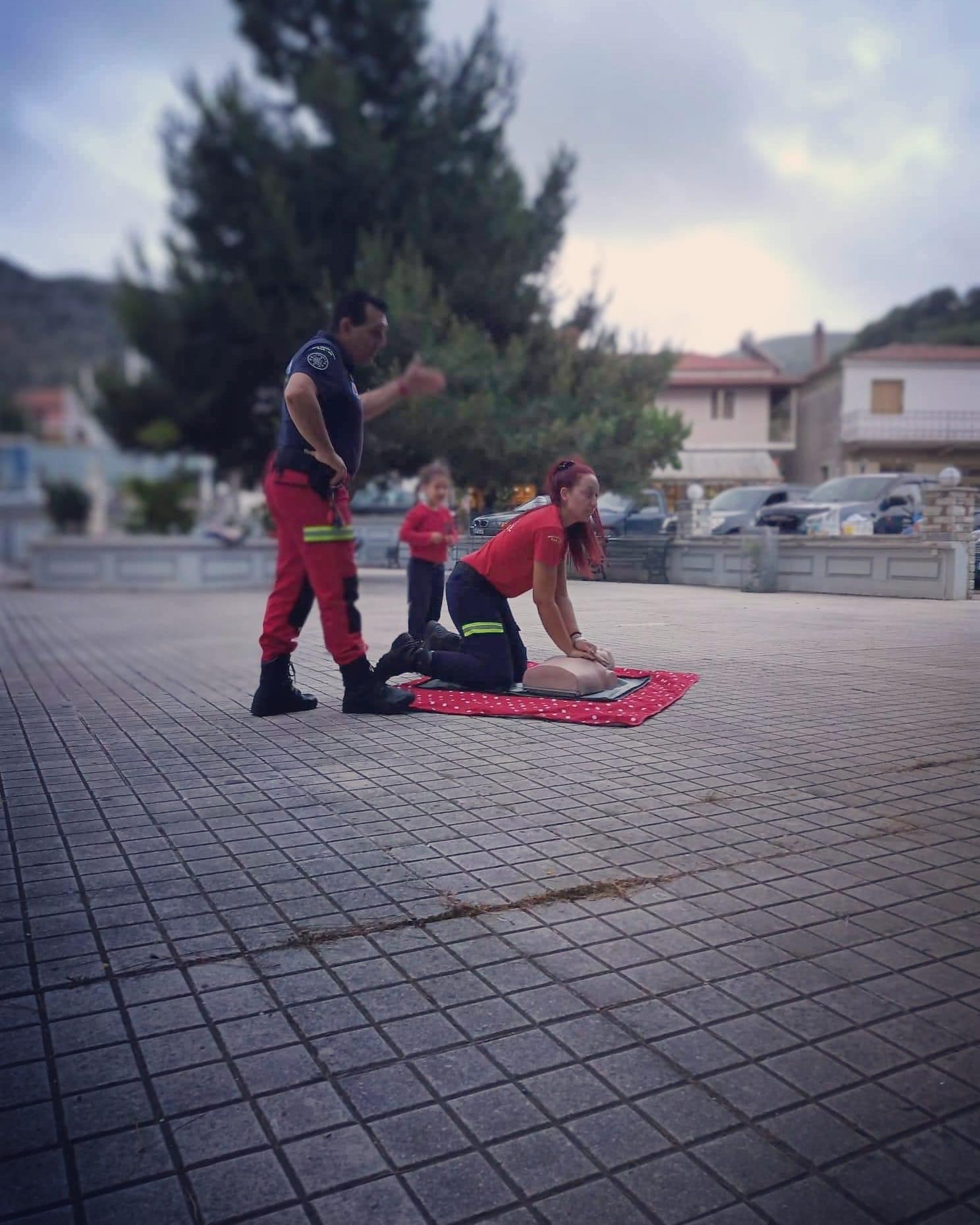 Έδωσε χρήσιμες συμβουλές η ομάδα διάσωσης Εύβοιας SAR 312