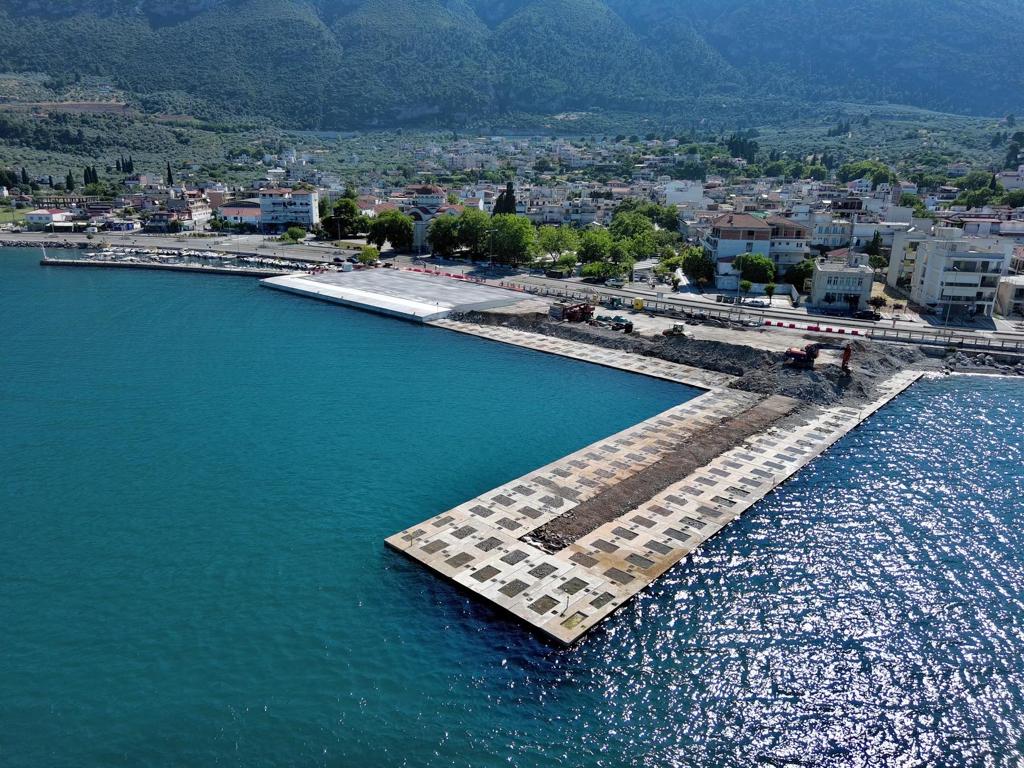 Περιφέρεια Στερεάς Ελλάδας: Ολοκληρώνεται το νέο λιμάνι του Αγίου Κωνσταντίνου