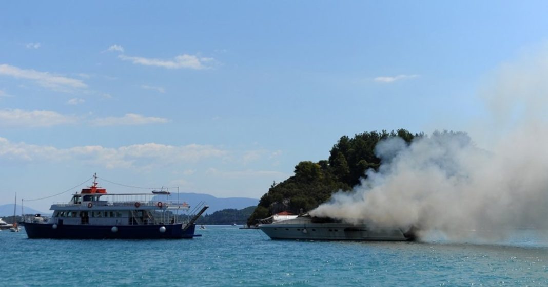 Έκρηξη σε ιστιοπλοϊκό σκάφος στην παραλία Μηλιά Αλοννήσου- Ένας τραυματίας