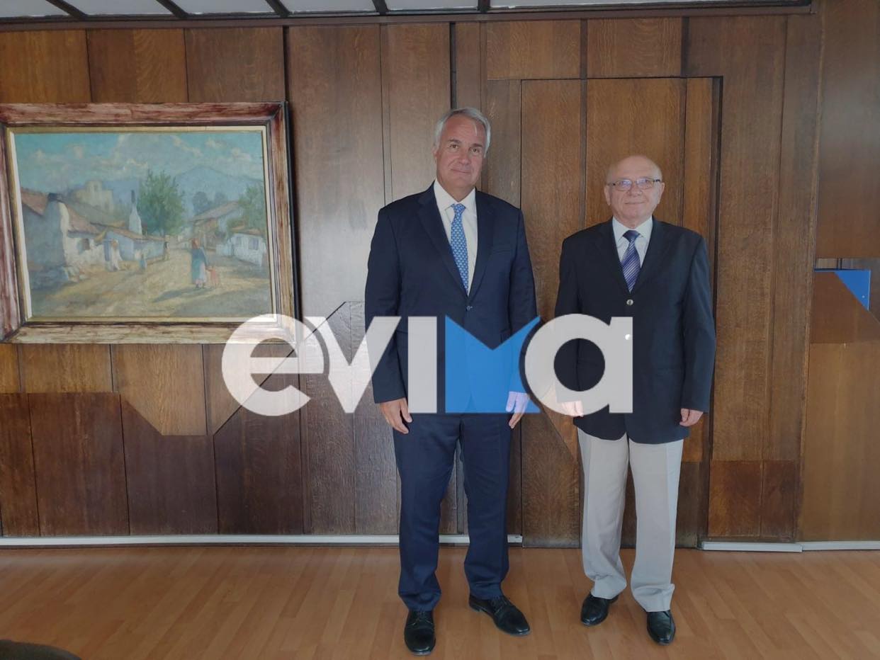 Ερέτρια: Με τον Μάκη Βορίδη συναντήθηκε ο Δήμαρχος Ιωάννης Δημητρόπουλος