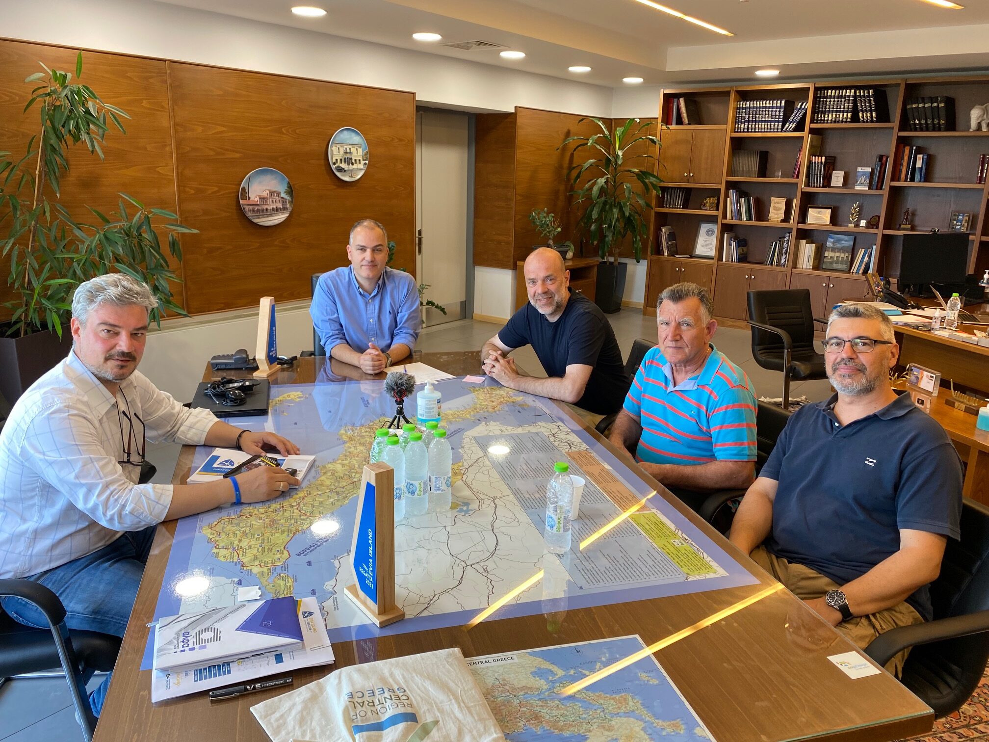 Evia Island Regatta 2022: Συνάντηση με Κελαϊδίτη για την υλοποίηση του ιστιοπλοϊκού αγώνα
