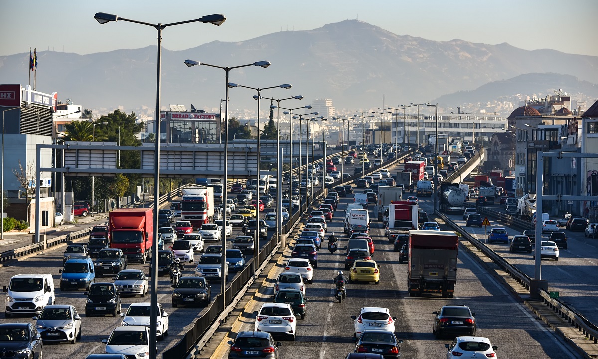 Κυκλοφοριακή συμφόρηση στον Κηφισό λόγω ζώου