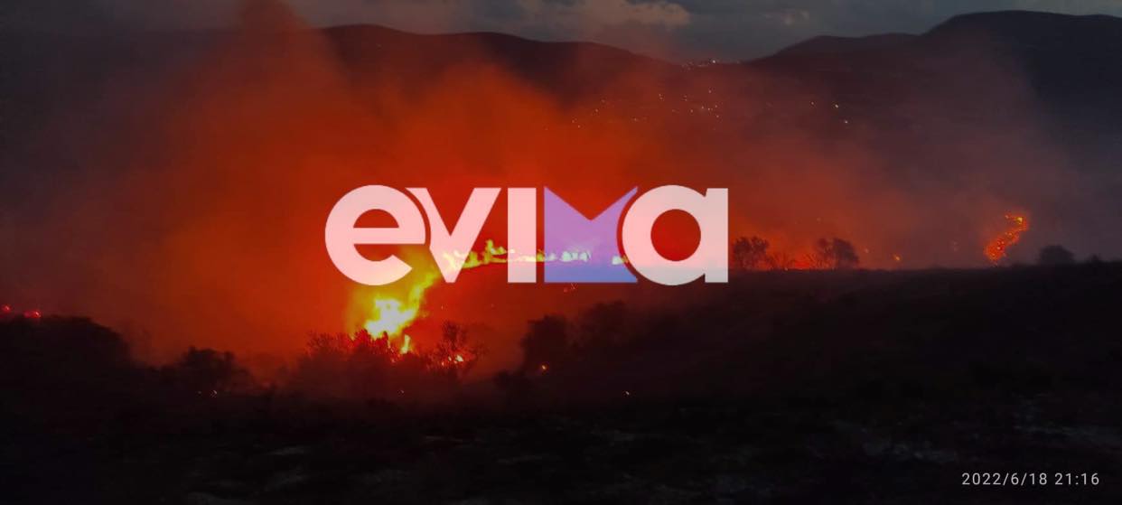 Φωτιά Εύβοια: Νέο μεγάλο μέτωπο έξω από τον Κρεμαστό – Δυνάμωσαν ξανά οι άνεμοι – Αποκλειστικό βίντεο