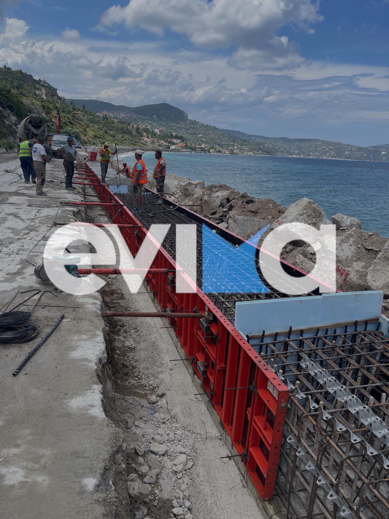 Ρεπορτάζ evima.gr: Κλειστός μέχρι την Άνοιξη του 2023 ο δρόμος Στόμιο-Πλατάνα