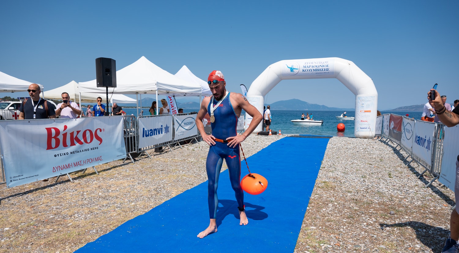 Αυθεντικός Μαραθώνιος Κολύμβησης: Με επιτυχία η ιστορική διοργάνωση στο Πευκί Εύβοιας