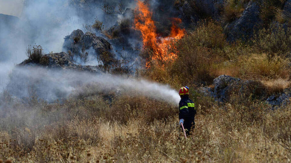 Υψηλός κίνδυνος για φωτιά σήμερα σε Κεντρική και Νότια Εύβοια