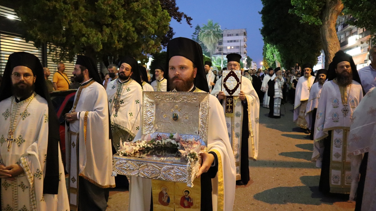 Εύβοια- Αγία Παρασκευή: Με λαμπρότητα τελέσθηκε η Ιερά Πανήγυρις της Πολιόχου της Χαλκίδας