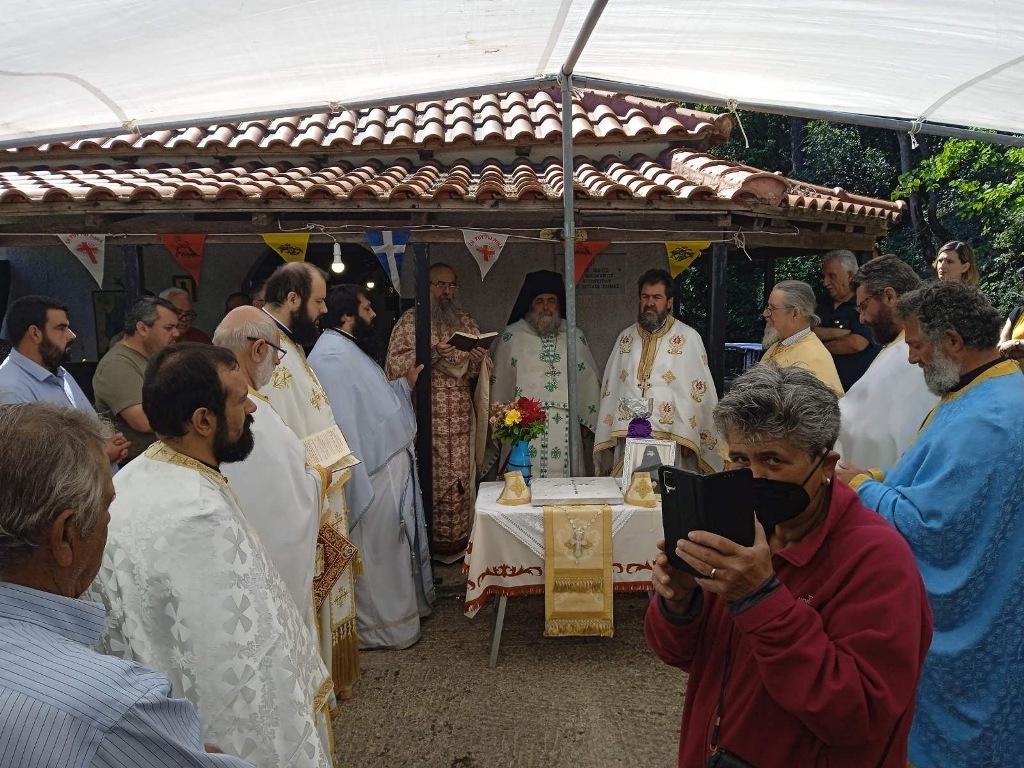 Τη μνήμη του όσιου Νικόδημου του Αγιορείτου τίμησαν στις Μηλιές Βόρειας Εύβοιας