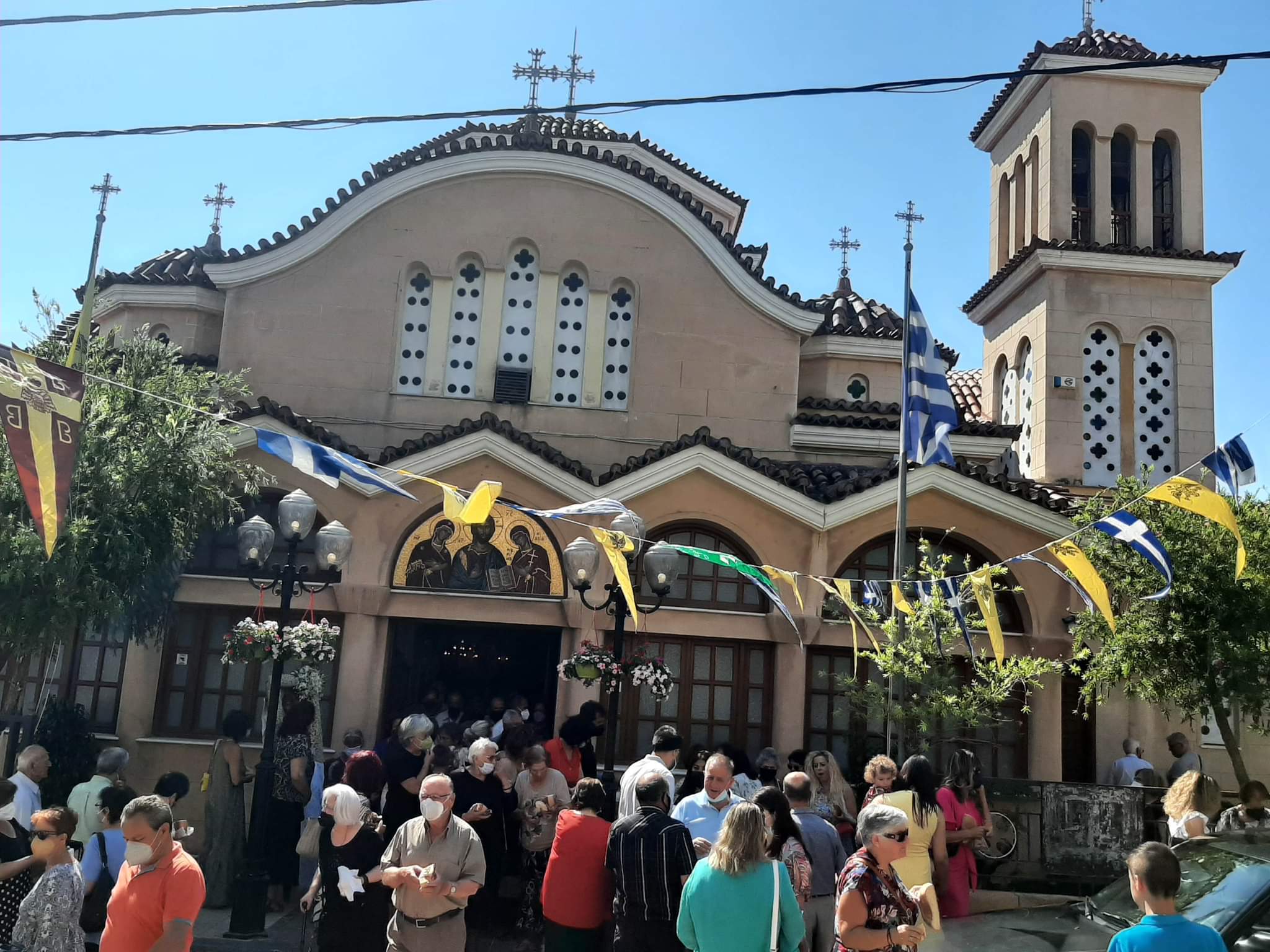 Με λαμπρότητα εορτάσθηκε η μνήμη της Αγίας Μαρίνας στη Μητρόπολη Καρυστίας και Σκύρου
