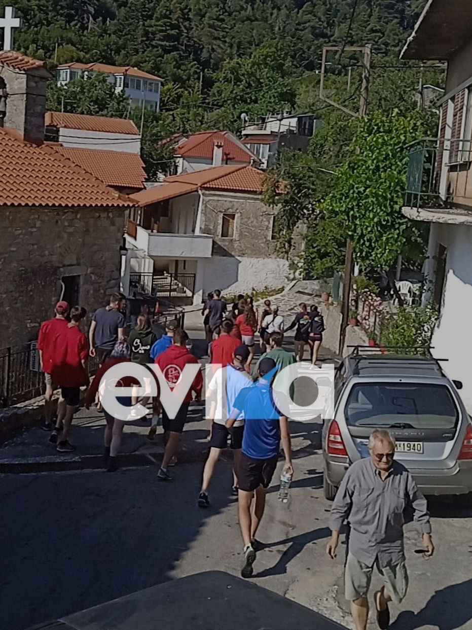 Εύβοια: Πρόσκοποι από το Βέλγιο δίνουν ζωή στη Σέτα – Τι λέει η πρόεδρος στο evima.gr