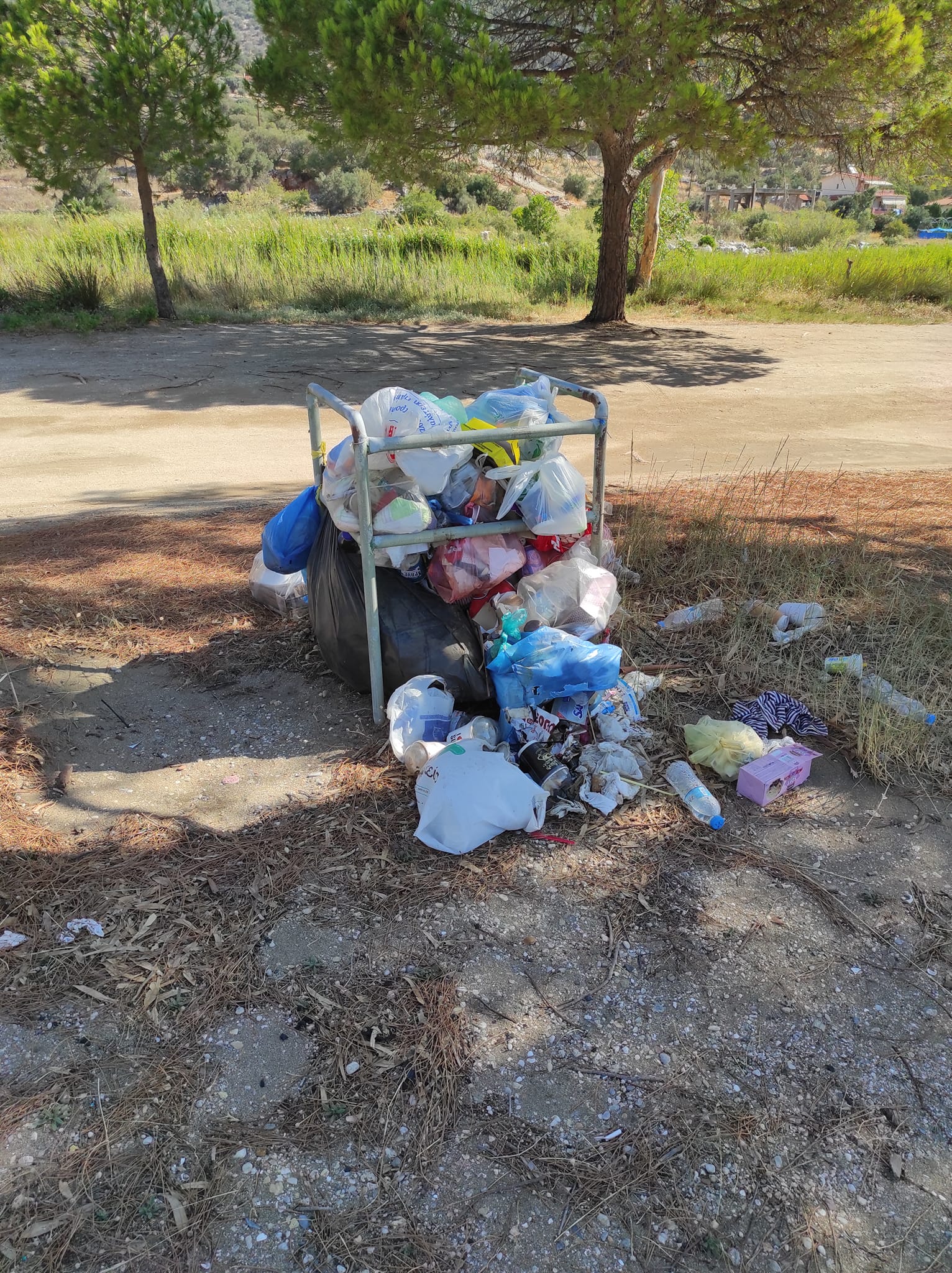 Νότια Εύβοια: Καταγγελία για απουσία μέριμνας για τα σκουπίδια σε παραλία