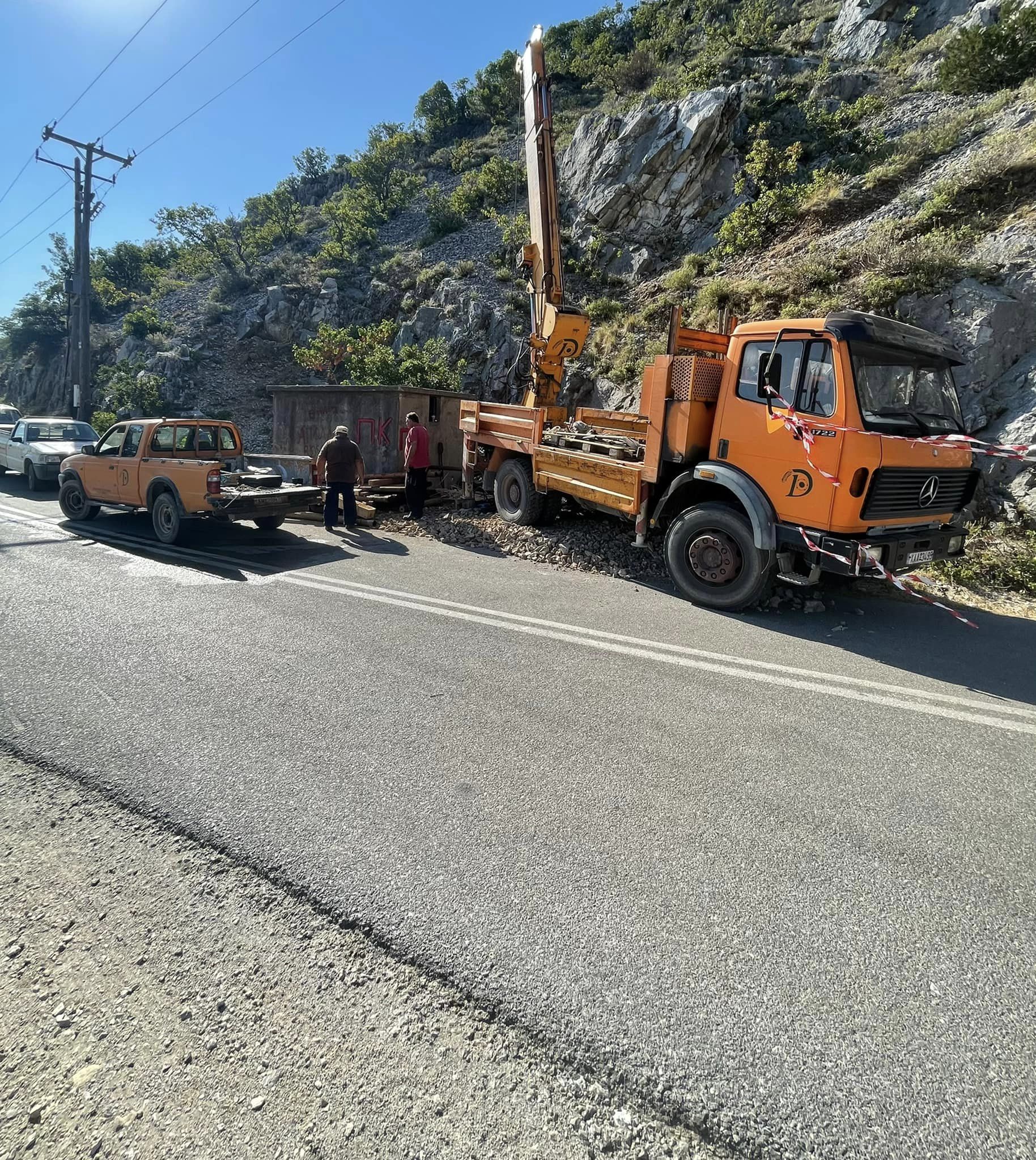 Εύβοια: Εργασίες για την αποκατάσταση αντλίας γεώτρησης στον Βράχο