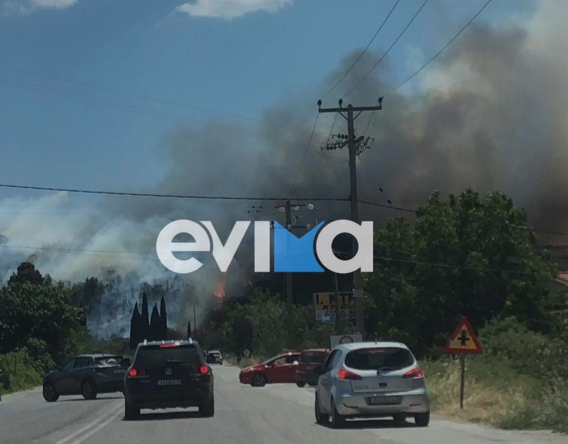 Μεγάλος κίνδυνος για πυρκαγιά και σήμερα (5/8) στην Εύβοια